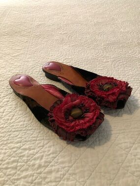 Vintage Goody Goody mules. Size 8.